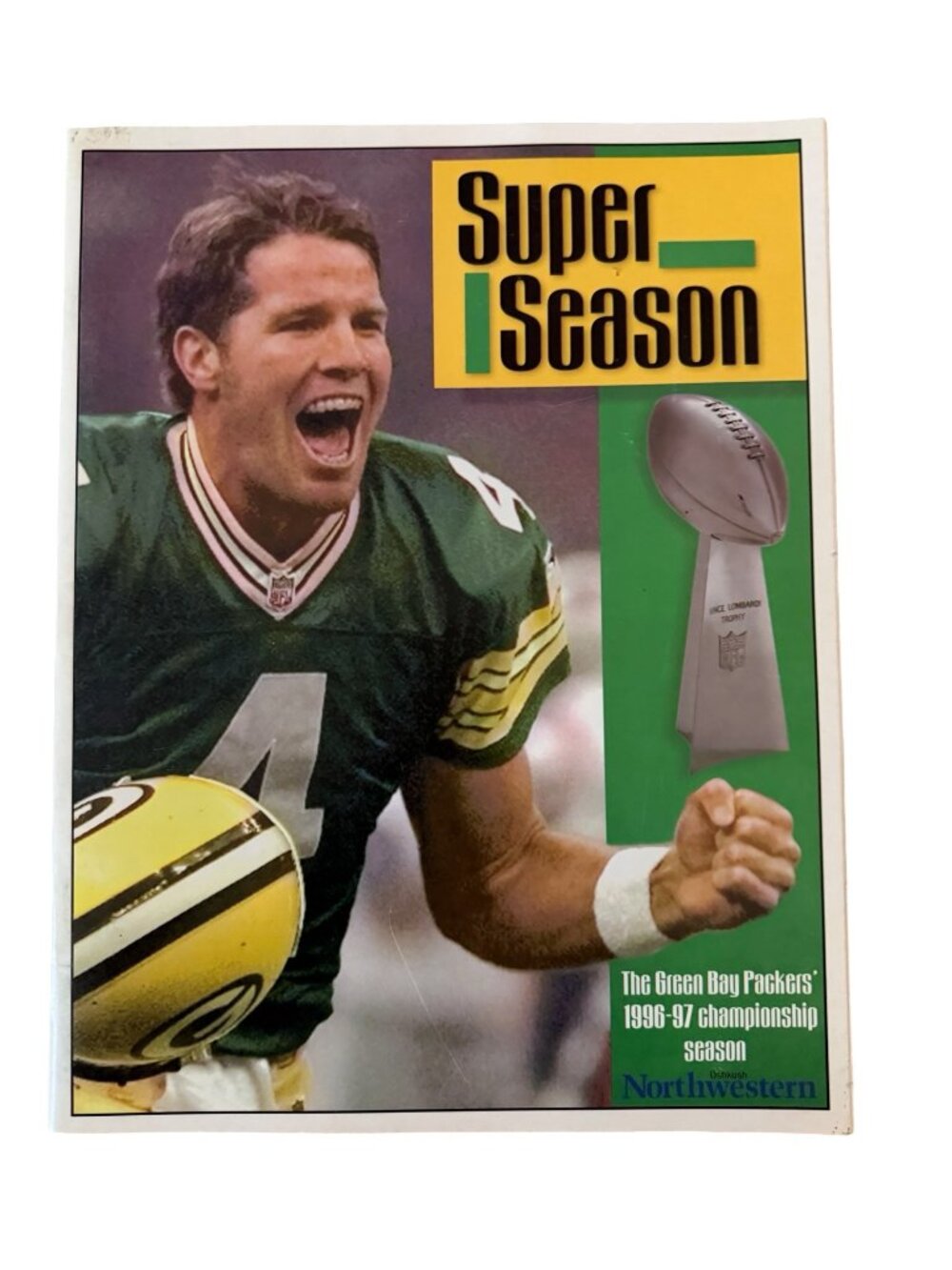 1997 Green Bay Packers Super Bowl XXXI Super Season Brett Favre Championship Pro